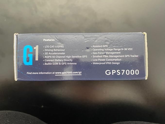 GPS7000-4G Hidden GPS Tracker for Vehicles | 6 Months of Service Included | Easy Self-Installation | After The 6 Months Included in The Service, You can Choose to Subscribe | No Hidden Fees