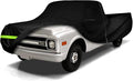Waterproof Car Cover Compatible with Chevrolet C10 C20 K10 K20 1960-1987 Standard Cab Short Bed Accessories, 420D All Weather Car Covers with Zipper&Lock for Car Dust Snow Rain Hail Protection