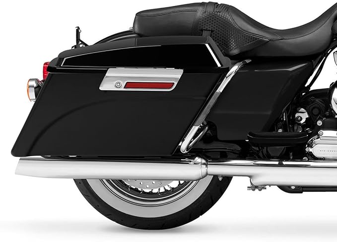 XFMT Glossy Black Hard Saddlebags W/ 6x9 Speaker Lids For Harley Touring Road King Street Glide Road Glide Electra Glide Ultra Classic 1994-2013