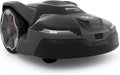 Husqvarna 410iQ Automower Robotic Mower, 0.5 Acre Mowing Capacity, Wire Free Robot Lawn Mower with Charging Station, RS1 EPOS Reference Station and Replacement Blades, 970727401