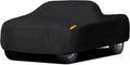 MORNYRAY Waterproof Car Cover All Weather Snowproof UV Protection Windproof Outdoor Full Truck Cover, Universal Fit for (All Black, Fit Truck Length 242-250 inch)