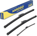 3 wipers Replacement For 2011-2016 2017 2018 2019 2020 2021 2022 2023 Ford Explorer Original Equipment Front and Rear Windshield Wiper Blades Set 26"+22"+11" (Set of 3) Pinch Tab