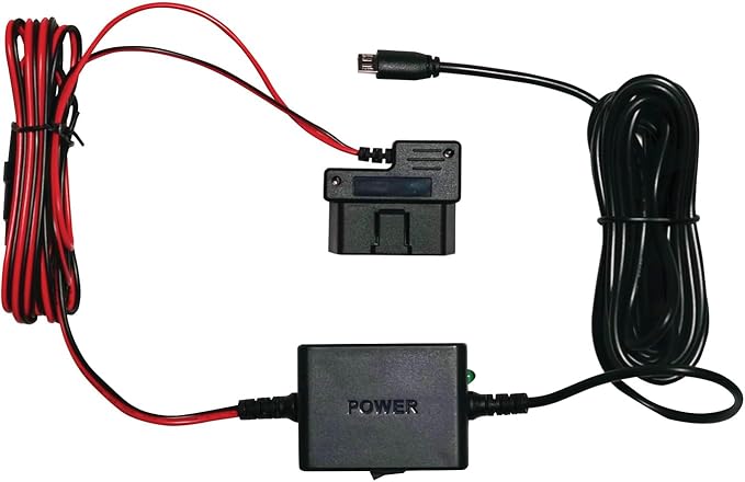 Cobra SC 400D Smart Dash Cam + Rear Cam and 2.5A OBDII Port to Micro-USB Hardwire Kit: Dual-View with UHD 4K Resolution, Built-in Wi-Fi & GPS, Live Alerts Through Drive Smarter App