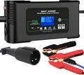 Golf cart Battery Charger, 48V 13A and 36V 18A Trickle Charger,48 Volt cart Golf Charger,for 48 Volt Club Golf Car,Lithium,LiFePO4,Lead-Acid AGM/Gel/SLA..Battery Chargers,3 Pin Round Plug