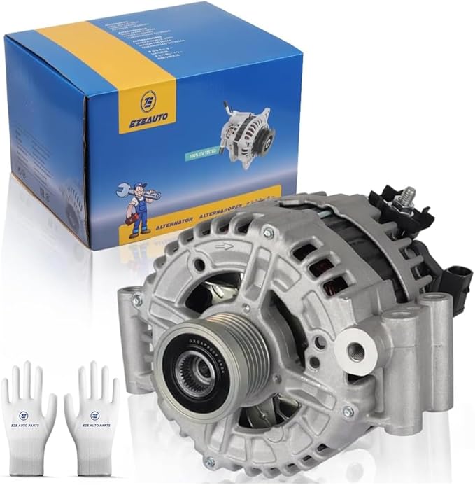 EzeXpreze Alternator for BMW 128i 2008-2013, 328i 2007-2013, 328i xDrive 2007-2008, 328xi 2008-2010, 528i 2009-2010, 528i xDrive 2008, 528xi 2007-2010 X3 X5, 3.0L L6, OE #12317555926 12317551256