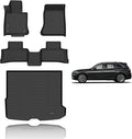 KELCSEECS Floor Mats & Cargo Liner Custom for Benz GLC 300 350e 43 AMG 2025 2024 2023 TPE Car Mats Floor Liners Automotive Trunk Mat GLC All Weather Trunk Liner Black