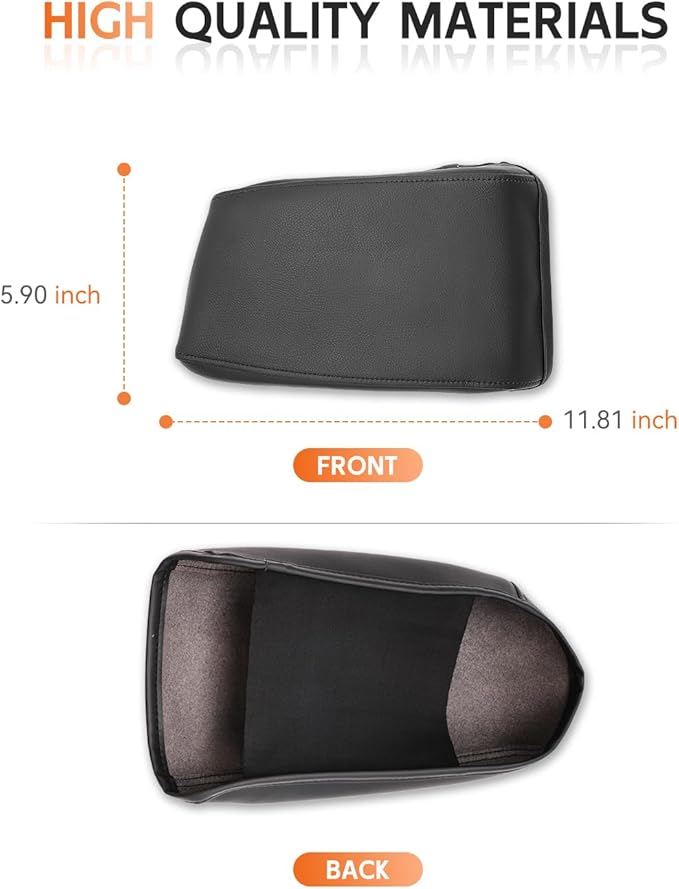 CDEFG for 2022 2023 2024 2025 Volkswagen Taos Center Console Cover Armrest Cover for 2022-2025 Taos Accessories Middle Console Arm Rest Protector