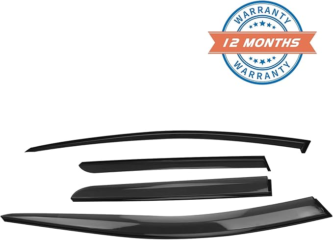 ZONFANT Window Rain Guards, Side Window Deflectors, Sun Visor Rain Vent Window Guards (4 Pcs) Compatible with KIA Vehicle 2023 2024 2025 Sportage