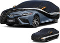 10 Layers Car Cover Custom Fit for Toyota Camry (1996-2025) Waterproof All Weather for Automobiles, Outdoor Full Cover Sun UV Rain Protection.Black