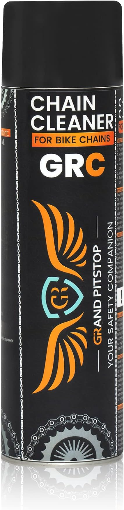 GRAND PITSTOP Chain Cleaner/Degreaser Spray for Motorcycle Cleaning - Motorcycle Cleaner for On and Off-Road for All Bikes (500 ml)