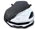 CarsCover Custom Fits for C7 2014-2019 Chevy Corvette Stingray Z51/Z06/Grand Sport Car Cover for 5 Layer Ultrashield Black
