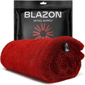 Redline XL Car Drying Towel - Ultra Premium 1300 GSM Microfiber Drying Towel - Max Absorption, Streak-Free Finish, Super Soft Twisted Loop Design - Dries Full Vehicle - Extra Large 2 x 3 ft