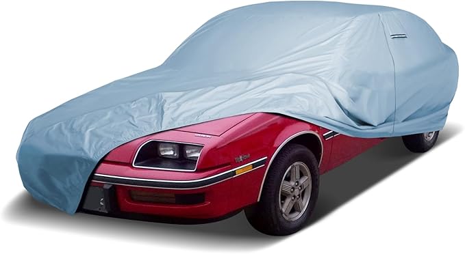 iCarCover Premium Car Cover for 1980-1985 Buick Skylark 2-Door Heavy Duty Waterproof All-Weather Automobiles Custom Fit Indoor Outdoor UV Snow Protection Covers with Straps and Bag