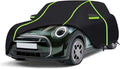 Car Cover for 2002-2024 Mini Cooper/Cooper S/Hardtop 2-Door,PEVA Full Car Cover – Adding Cotton Protection,All-Weather UV, Dust, Snow Protection – Windproof Outdoor/Indoor Cover with Door Zipper