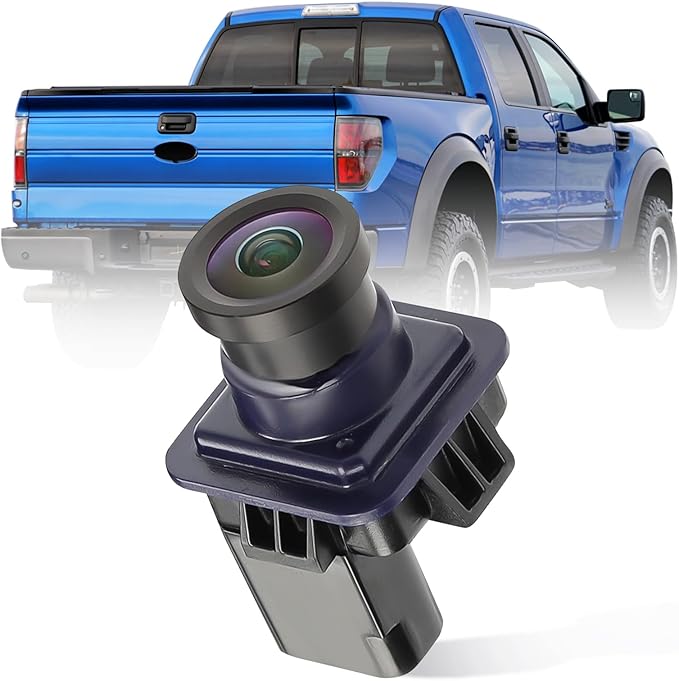F150 Backup Camera Rear View Parking Assist Camera 170° HD Night Vision Compatible with Ford F150 2010-2014 Mustang 2015-2020 Lincoln MKC 2015-2019 EL3T-19G490-AA EL3Z-19G490-D BL3Z-19G490-B
