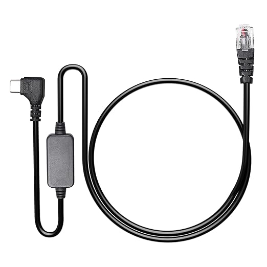 USB-C to RJ11 Plug Cable,Radar Detector Cable for Uniden R1 R3 R7 Escort MAX360 MAX 360c IX IXc Beltronics Cobra Passport 9500i Radenso XP etc(3.3FT)