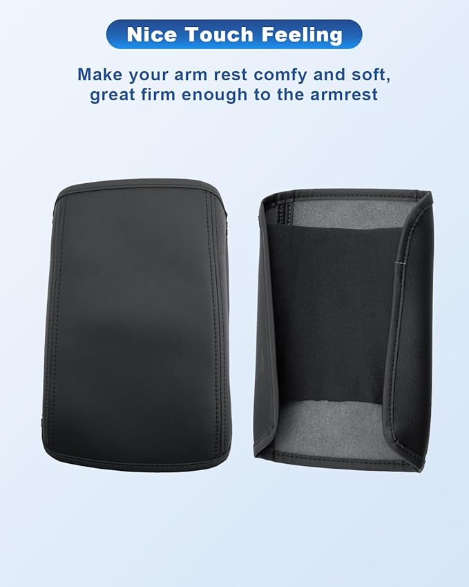 CDEFG Compatible with 2024 Hyundai Santa Cruz Tucson Center Console Cover for 2022-2024 Santa Cruz Accessories Armrest Cover Tucson Middle Console Pad Arm Rest Cushion