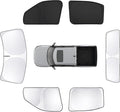 6pcs Car Window Shades for Toyota Tundra 2022-2025 Accessories,Windshield Side Rear Full Sunshade,Sun Visor UV Blocking, Privacy Protection and Blackout for Camping Outdoor