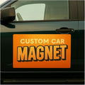 Custom Car Magnets with Rounded Corners Personalize Your Message Full Color Digital Print Great for Commercial or Marketing Vehicles
