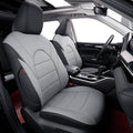 coverdream Custom Seat Covers Compatible with Select Toyota Camry SE,SE Sport,XSE 2012 2013 2014 2015 2016 2017 Models - Leatherette (Black/Gray,Full Set)