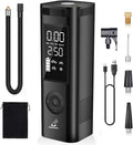 Tire Inflator Portable Air Compressor - 150PSI 4x Faster Portable Tire Inflator for Car - Air Pump For Car Tires with Digital Pressure - Auto Shut-off Smart Air Pump Suitable SUV, Bike Moto and More