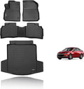 KELCSEECS® Floor Mats & Cargo Liner Custom for Chevy Malibu 2016-2025,All Weather Protection Anti-Slip TPE Floor Liners Full Set Chevy Malibu Accessories Black