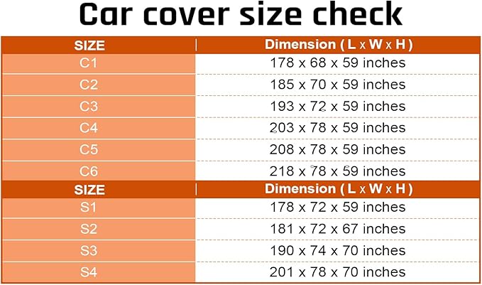 Full Exterior Covers with Silver Stripe Design,Sedan Car Cover for Waterproof Universal Fit Toyota Corolla Prius, Ford Focus Sedan, Hyundai Elantra, Kia Forte, Nissan Sentra, VW Jetta