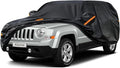 Kayme 7 Layers SUV Car Cover Custom Fit for Jeep Patriot (2007-2017) Waterproof All Weather for Automobiles, Outdoor Full Cover Rain Sun UV Protection.