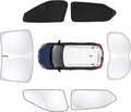 6pcs Car Window Shades for Nissan Kicks 2018-2024 Accessories,Windshield Side Rear Full Sunshade,Sun Visor UV Blocking, Privacy Protection and Blackout for Camping Outdoor