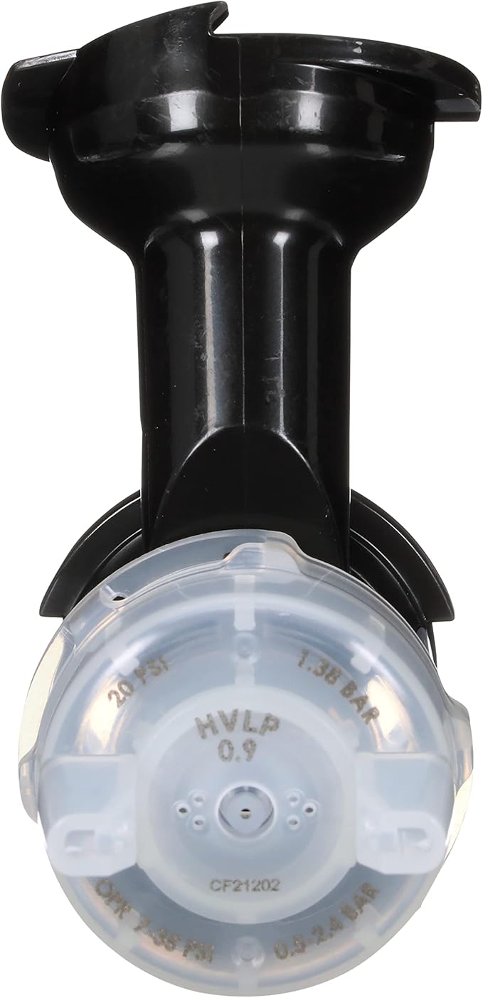3M Performance Gravity HVLP Atomizing Head Refill Kit 26709, White, 0.9, 5 Pack, 5 Packs/Case