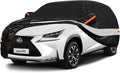 10 Layers SUV Car Cover Custom Fit for Lexus RX350 RX450 RX500(2015-2024) Waterproof All Weather for Automobiles, Outdoor Full Cover Sun UV Rain Protection with Cotton.Black