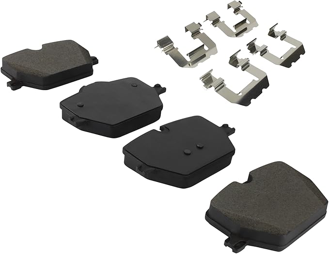 Premium Semi-Metallic Rear Brake Pads (1001-2220M) Compatible with 2019-2024 BMW/Toyota (230i/330i/430i/430i Gran Coupe/GR Supra/i4/M240i/M340i/M440i/M440i Gran Coupe/Z4 & More)
