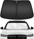 ARISMOTOR Windshield Sun Shade for Lincoln Nautilus 2024-2025, Custom Fit Foldable Front Window Sunshade Sun Visor Protector, Block UV Rays Keep Your Car Cooler