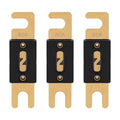 80A ANL Fuse 80 Amp Inline Blade Fuses 32V for Car Audio Inverter Automotive Stereo (Pack of 3 pcs)