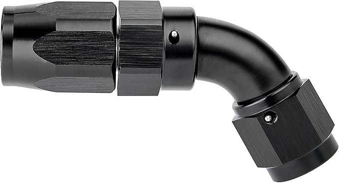 EVIL ENERGY 4AN 60 Degree One Piece Full Flow Hose End Fitting Swivel For CPE Braided Hose