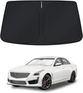 KUST Windshield Sun Shade for Cadillac CTS 2014-2019 Window Shade Sun Visor Cover Foldable Blocks UV Rays Keep Your Car Cooler