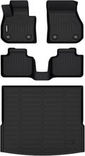 GINOWY- Floor Mats & Cargo Liner for BMW X1 2023-2025, TPE All Weather Car Floor Mats Rubber Cargo Mats Trunk Mat for BMW X1 Car Accessories