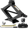 New Version Car Jack Kit Scissor Jack for Car 3 Ton 6614 lbs Spare Tire Changing Kit,Portable Tire Jack Repair Kit with Lug Wrench,Car Lifting Jack for Auto/SUV/MPV