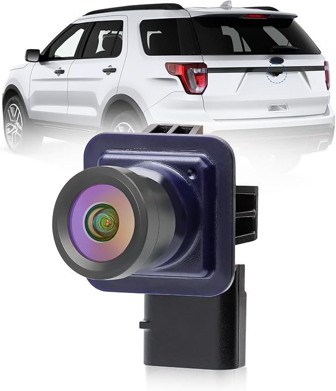 Rear View Backup Camera Compatible with Ford Escape 2014 2015 2016 Parking Assist Camera 170°Ultra Wide Angle HD Night Vision Waterproof Escape Accessories Reverse Camera EJ5Z-19G490-A GJ5T19G490AD