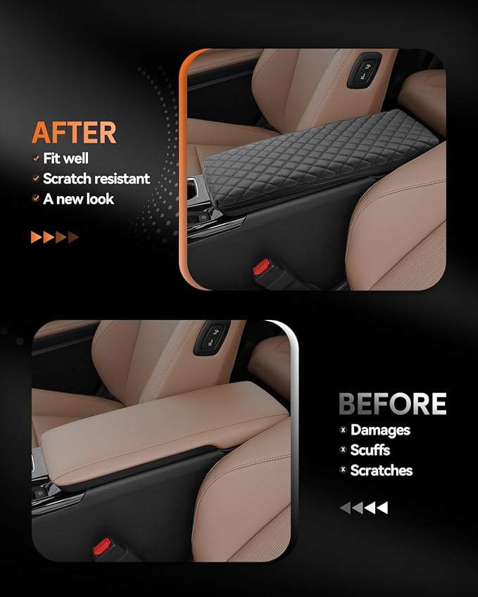 CDEFG for 2025 2026 Toyota Camry Center Console Cover Armrest Box Cover for Camry (LE, SE, XLE, XSE) Accessories Arm Rest Protector