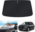 KUST Windshield Sun Shade for 2018-2023 Hyundai Kona Accessories Sunshade Window Sun Visor Protector Foldable Blocks UV Rays Keep Your Car Cooler