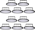 Viugreum 10 Pack 300W UFO LED High Bay Light, 30000LM 6500K Daylight White Ultra Thin LED Warehouse Lighting, IP65 Waterproof Commercial Bay Lighting for Garage Barn Workshop