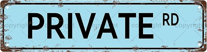 Vintage Metal Tin Sign, Street Sign, Home Decor, 16 x 4 Inch