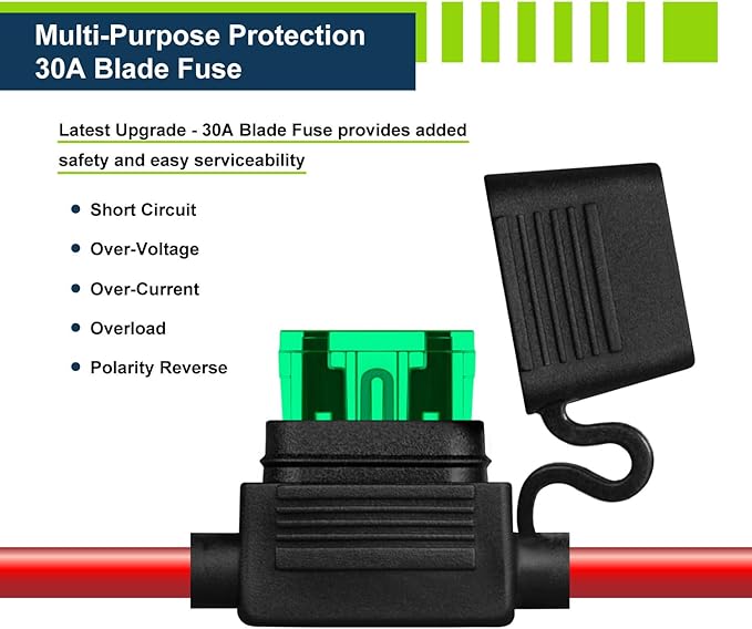 ExpertPower 12V 20A Smart Charger for Lithium LiFePO4 Deep Cycle Rechargeable Batteries