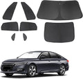 TINGLU Window Shades for Honda Accord 2023 2024 2025 Accessories Car Side Full Windows Windshield Sun Shade Sun UV Rays & Privacy Protection for Camping,Napping,and Relaxing 8PCS