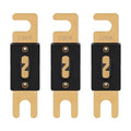 100A ANL Fuse 100 Amp Inline Blade Fuses 32V for Car Audio Inverter Automotive Stereo (Pack of 3 pcs)