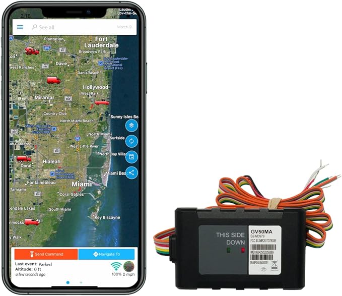 Optimus GV50MA Wired GPS Tracker for Cars and Trucks