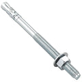 1/4x3" 30Pcs Inch Standard Fasteners for Heavy-Duty Zinc Wedge Anchors for Cement and Concrete
