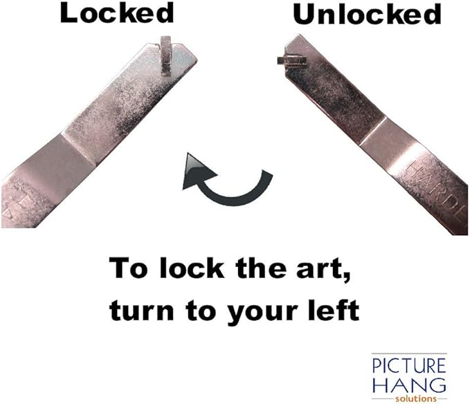 T-Screw Security Picture Hanger Wrenches - 3 Pack - T Screw Wrench for Picture Security Lock