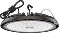 LED High Bay Light 200W, 30000LM 5000K Bright UFO High Bay Light [800W MH/HPS Eqv.] with 5' Cable US Plug, 100-277V ETL Listed Bay Lighting for Shop Garage Barn Warehouse